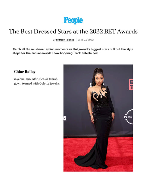 People Magazine Online (Chloe Bailey / BET Awards) 6.27.22 – Colette ...