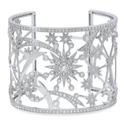 Galaxia cuff by Colette Jewelry - diamonds 18K